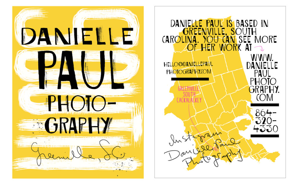 Graphic design by Danielle Paul Greenville, South Carolina